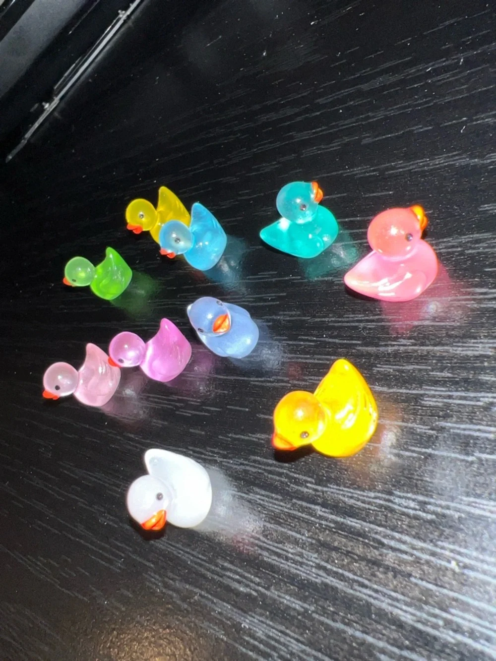 Assorted Mini Acrylic Ducks - Bright Multi-Color - Picture 5 of 9